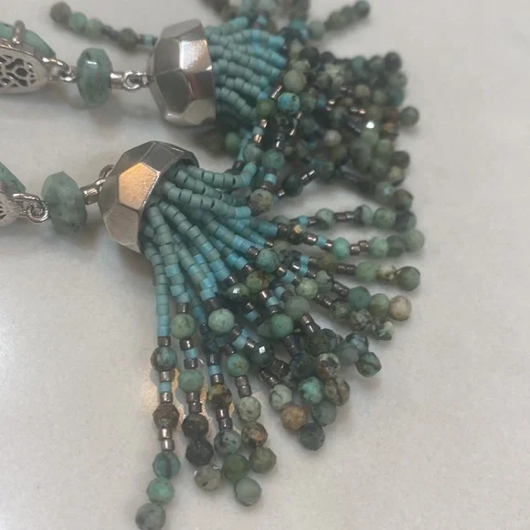 Kendra scott dove earrings turquoise - Picture 3 of 5